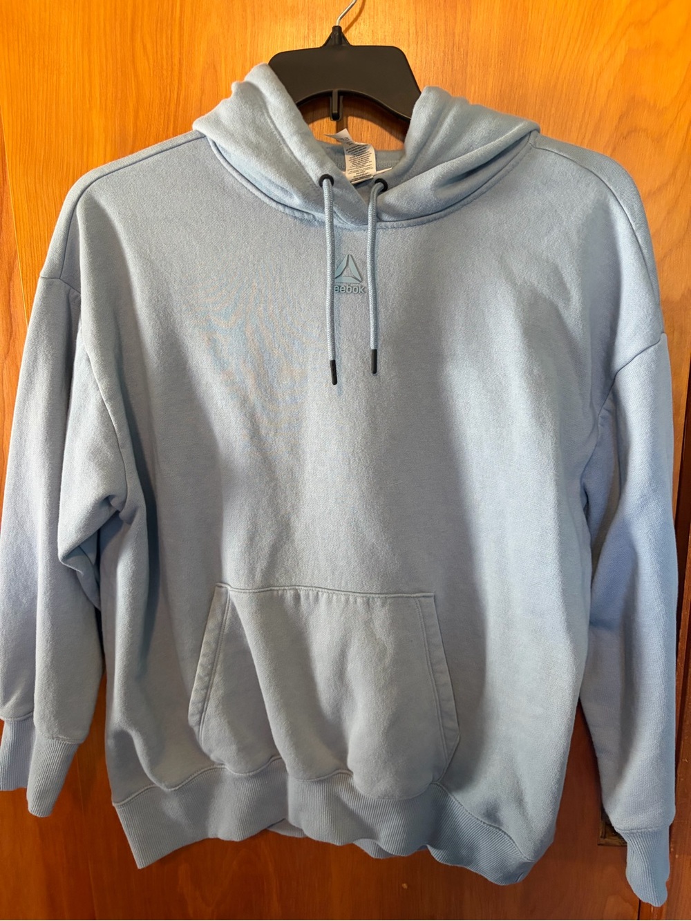 Reebok Light Blue Cozy Pullover Hoodie